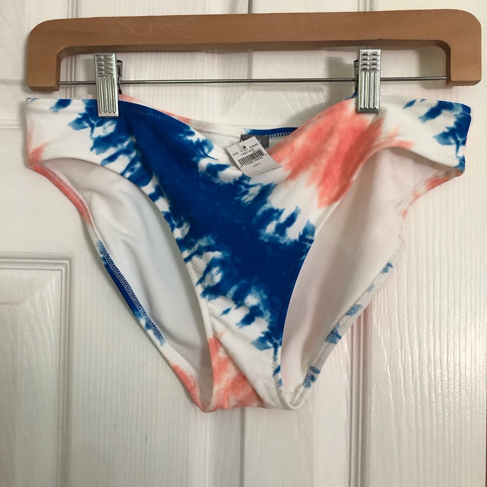 Aerie Swim Tie Dye Bikini Bottom size Large Hippie/Boho/Festival